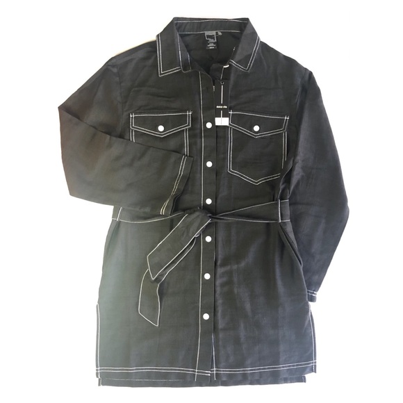 DOLCE VITA Button Down Swimsuit Coverup Size XS - Picture 1 of 8